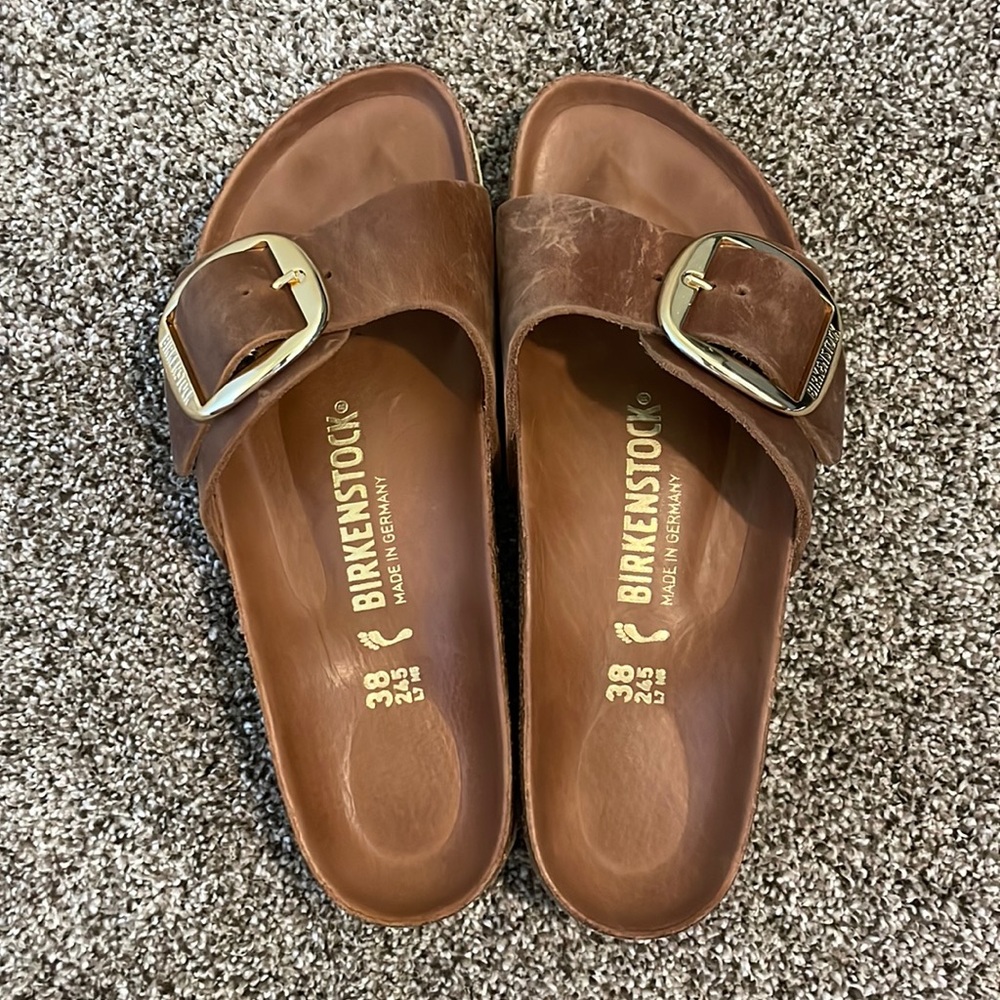 Birkenstock Madrid Big Buckle Slide Sandal (Women)